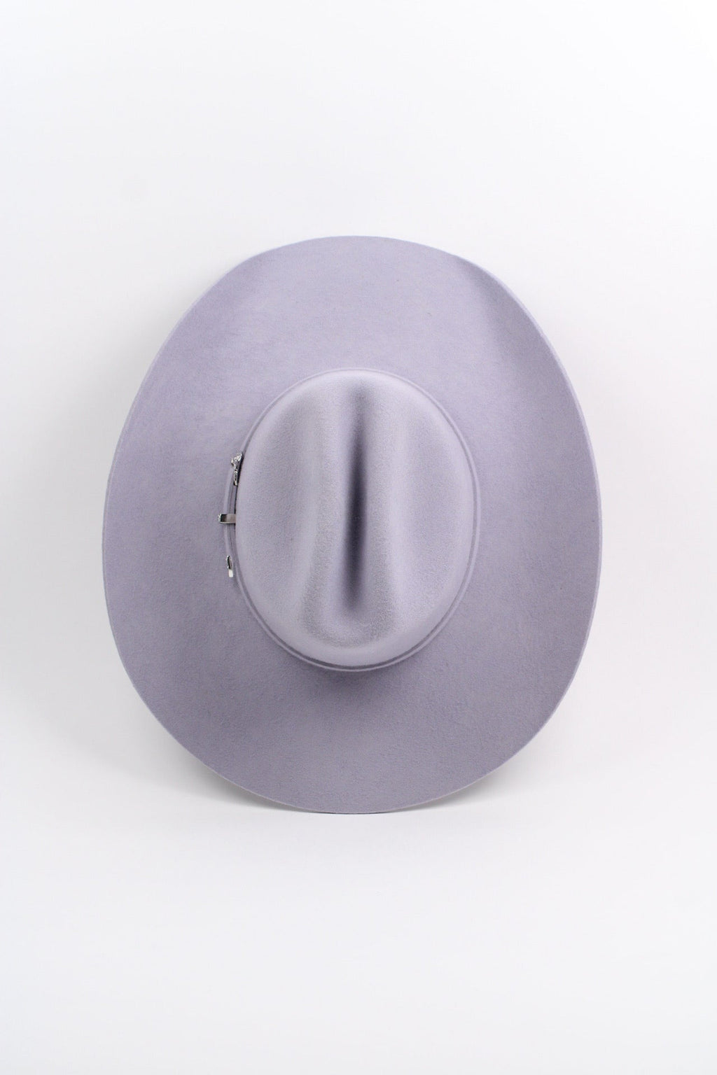 Ice gray Mustang cowboy hat, view 4
