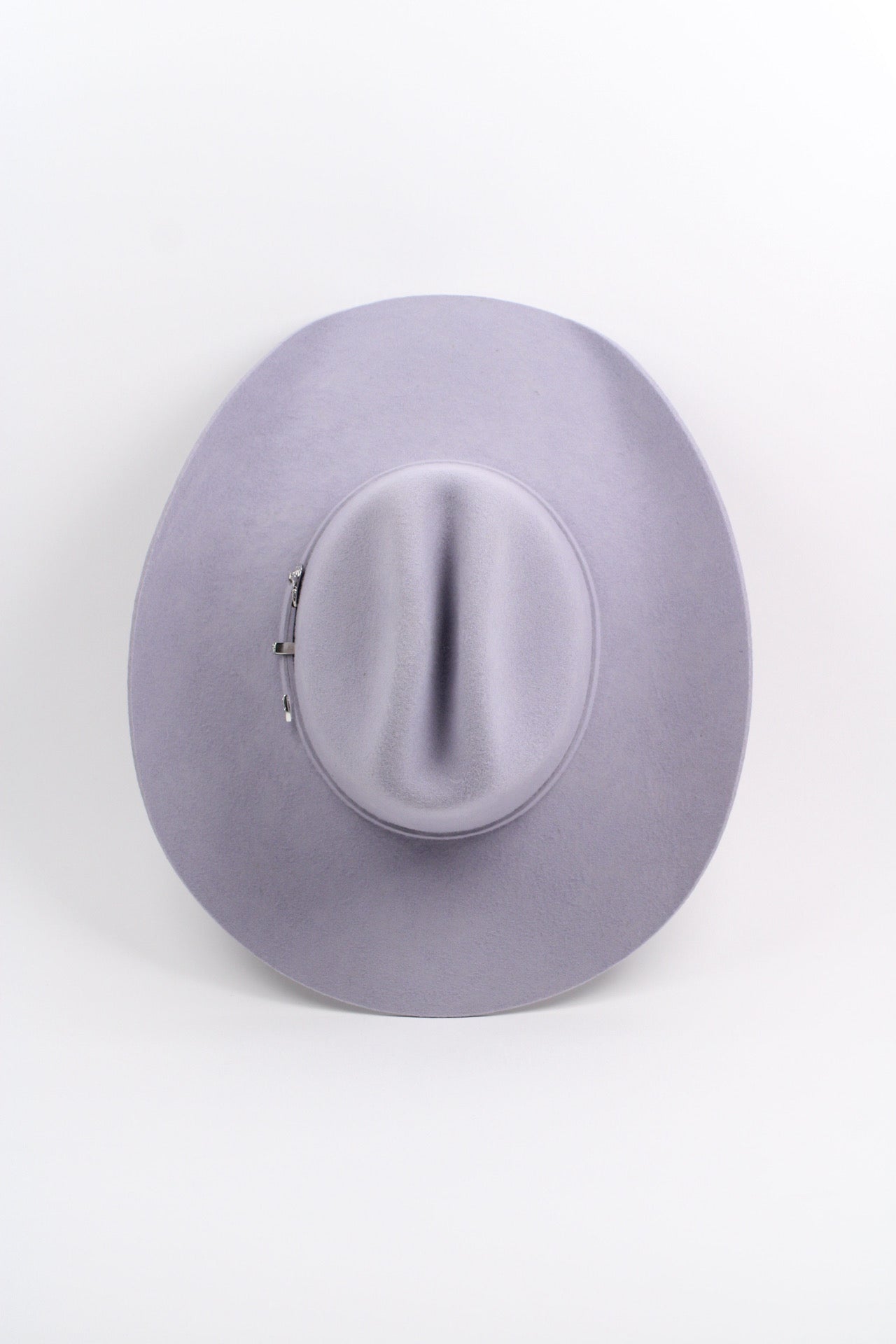 Ice gray Mustang cowboy hat, view 4