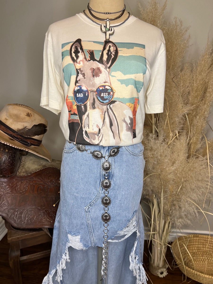 Donkey graphic tee, view 2
