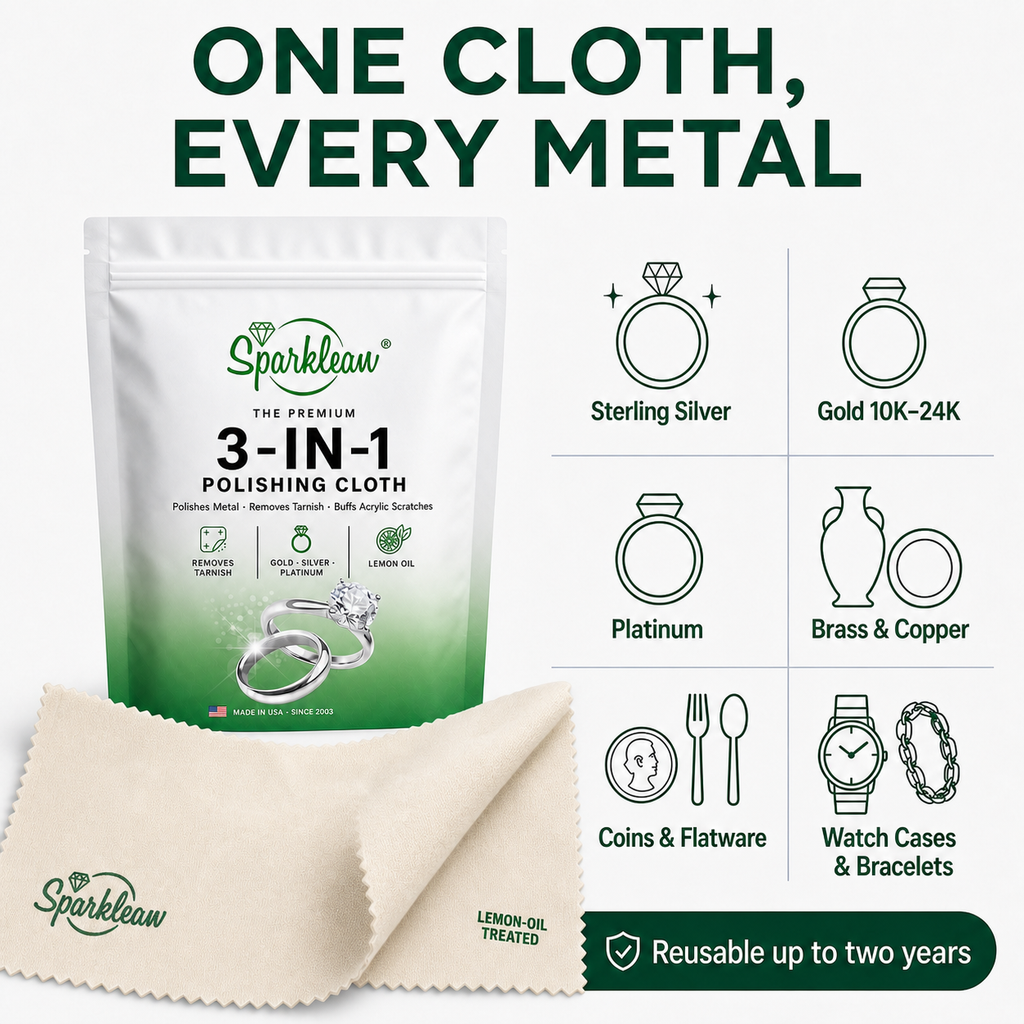 Sparklean® Cleaning Kit Bundle — Professional Spray + Polishing Cloth (save $70)