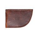 Nantucket moose leather front pocket wallet