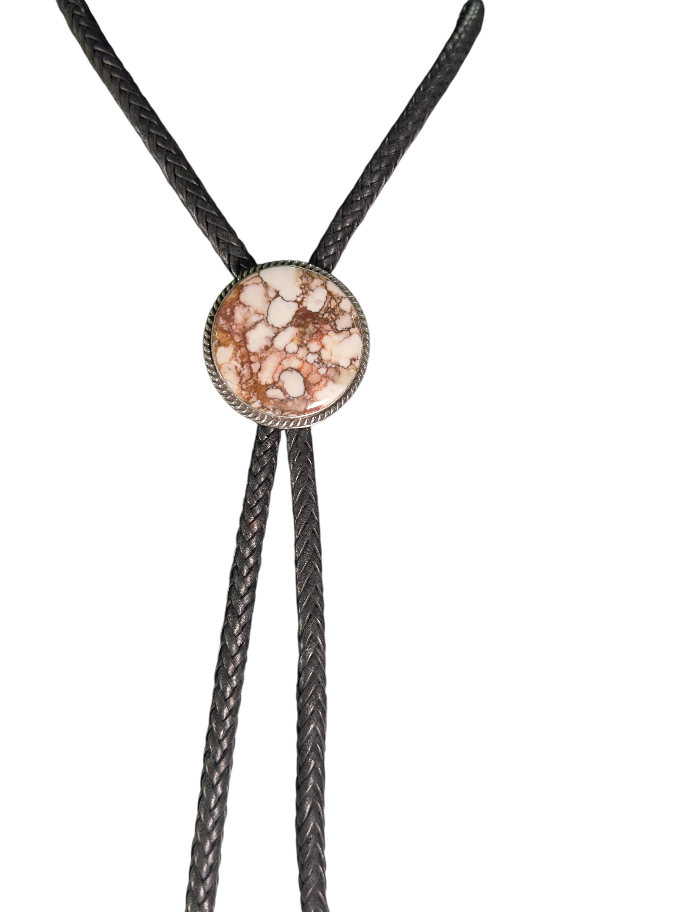 Wild Horse Bolo Tie in Navajo Sterling Silver – Wildflower Artisans
