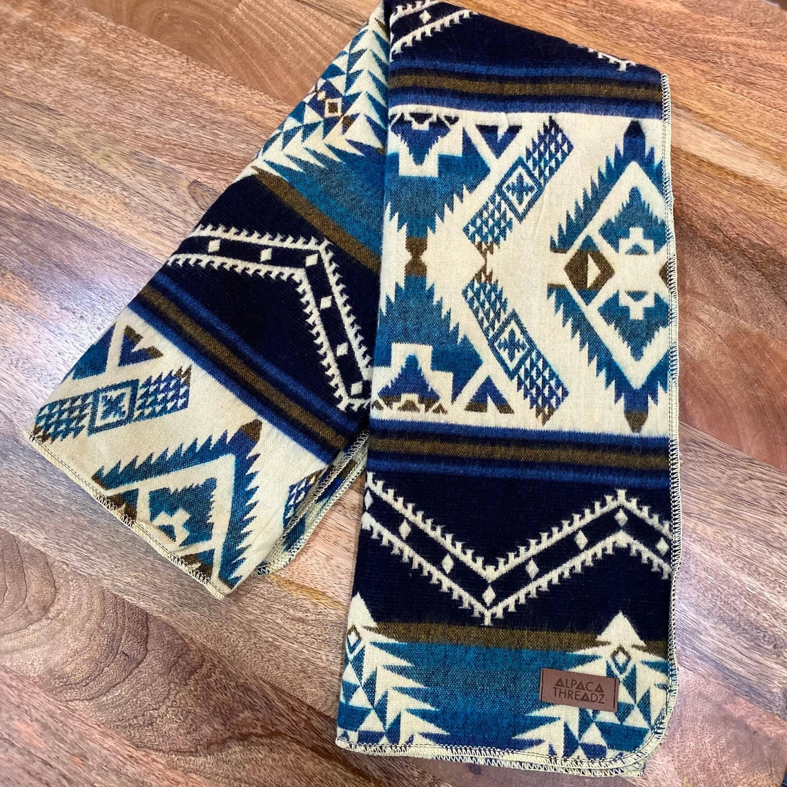 Andean alpaca baby blanket, view 7