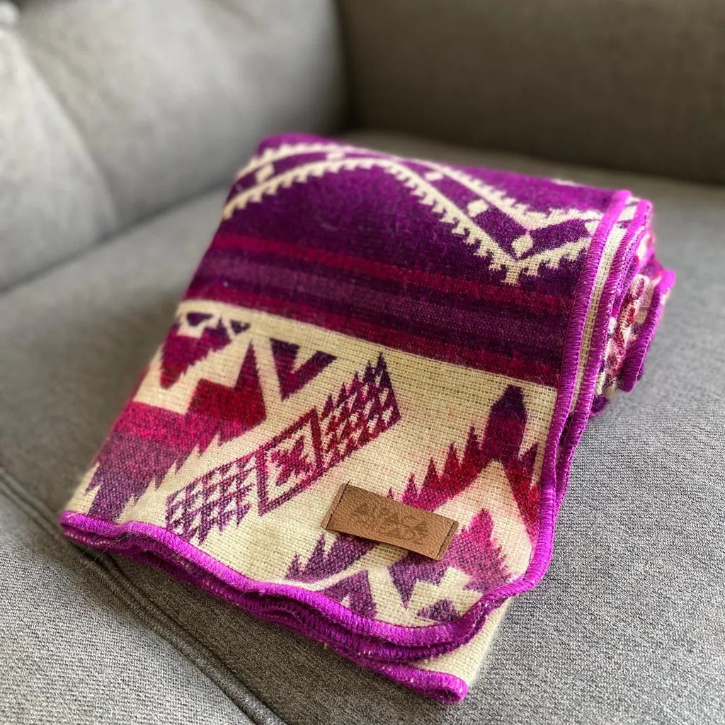 Andean alpaca baby blanket, view 10