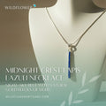 Midnight Crest, Lapis Lazuli Necklace, Sterling Silver, by Rick Tolino