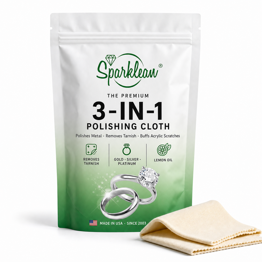 Sparklean® Professional Polishing Cloth — Removes tarnish & restores shine on all metals